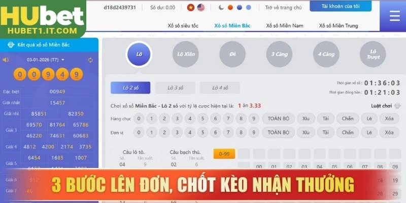 3 bước lên đơn, chốt kèo nhận thưởng