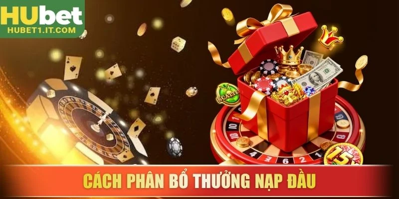 Cách phân bổ thưởng nạp đầu