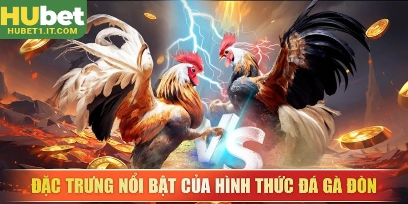 Đặc trưng nổi bật của hình thức đá gà đòn