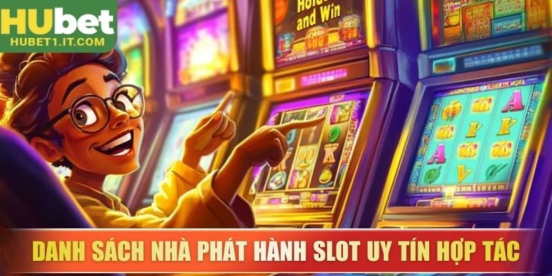 Danh sách nhà phát hành slot uy tín hợp tác cùng Hubet