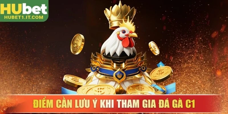 Điểm cần lưu ý khi tham gia đá gà C1