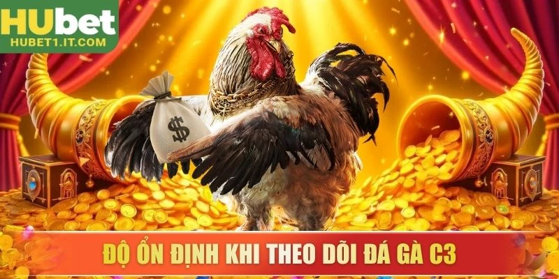 Độ ổn định khi theo dõi đá gà C3