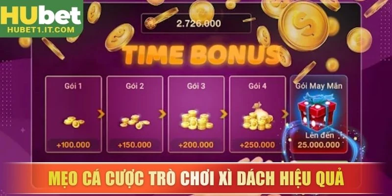 Mẹo cá cược trò chơi xì dách hiệu quả