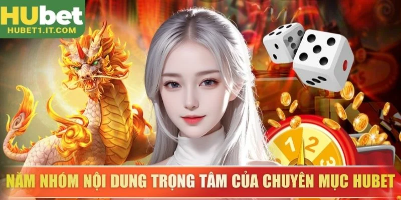 Năm nhóm nội dung trọng tâm của chuyên mục Hubet