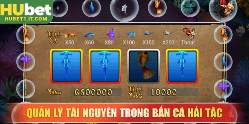 Quản lý tài nguyên trong bắn cá hải tặc