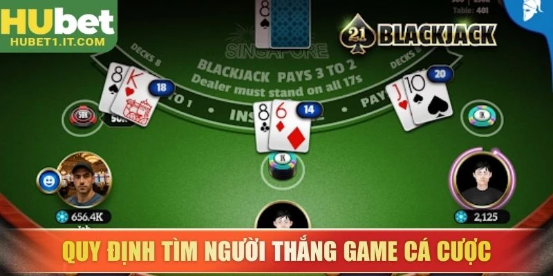 Quy định tìm người thắng game cá cược