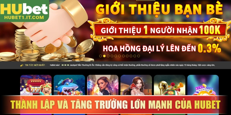 Thành lập và tăng trưởng lớn mạnh của Hubet