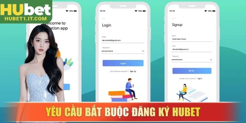 Yêu cầu bắt buộc đăng ký HUBET